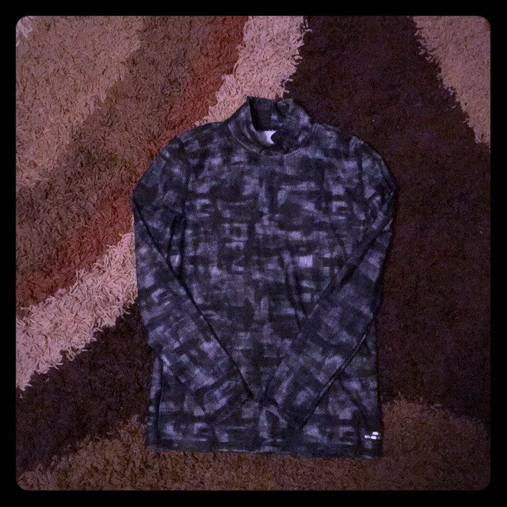 Kids long sleeve mock neck T-shirt